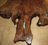Walnut Stump Coffee Table 1 small