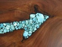 Walnut Sedona Solid Console 3 small