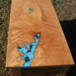 Figured Cherry Console 3 small