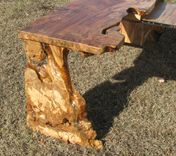 Custom Desk, Ambrosia Maple, Inlaid 1 small
