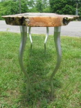Live Edge Red Maple Burl Console 1 small