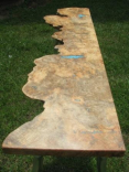 Live Edge Red Maple Burl Console 4 small