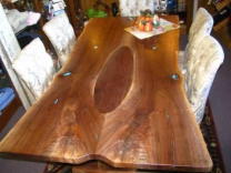 Live Edge Walnut Dining Table 1 small