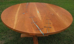 Round Cherry Dining Table 1 small