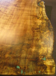 Single-Slab Burl Maple Dining Table 4 small