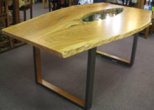 Stunning Curly Cherry Dining Table 2 small