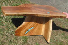 Live-Edge Cherry Coffee Table 2 small