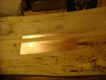 Book Matched Northern Spalted Maple Dining Table 1 small