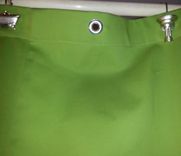 Color Block Design Shower Curtain- Multicolor 2 small