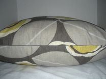 20 X 20 Square Pillow Covers Designs- Cotton Green, Dark And Light Gray 2 small