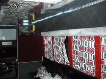 Geometric Window Treatment (Party Bus) 2 small