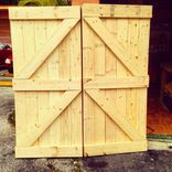 Rustic // Barn Door // Headboard // Divider Doors // Home // Rusic Decor // Rustic Furniture 4 small