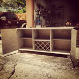 Rustic Wine Bar // Rustic Liquor Bar // Rustic Buffet Station // Rustic Furniture 2 small