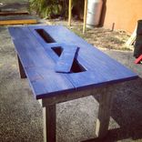 Outdoor Dining Table With Built In Ice Tray 1 small