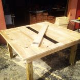 Outdoor Dining Table With Built In Ice Tray 4 small