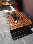 6 Wine Crate Coffee Table // Rustic A Coffee Table // Table // Coffee Table 2 small