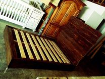 Rustic Full Size Bed 2 small