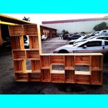 Vintage Crate Style Wall Unit 3 small