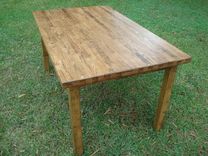 Reclaimed Wood Dining Table 4 small