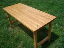 Reclaimed Wood Dining Table 6 small