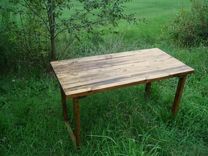 Reclaimed Wood Dining Table 3 small