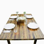 Reclaimed Wood Dining Table 1 small