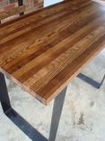 Dramatic Stripped Steel Table 1 small