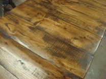 Reclaimed Wood Table With Hairpin Legs Ready To Ship 7 small