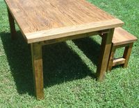 Harvest Table And Benches With Extensions 2 small