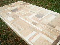 Mid Century Modern Puzzle Piece Dining Table 1 small