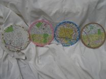 Magazine Coasters 6 small