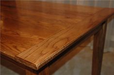 Solid Red Oak Farm Table 2 small