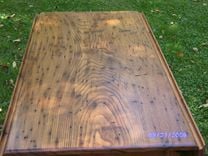 Wormy Chestnut Drop Leaf Table 1 small