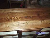 Wormy Chestnut Floor Model Cabinet 3 small