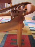 The Sling Chair: A Hand-Crafted Oak And Leather Lounger 6 small