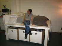 Platform Bed With Drawers 3 small