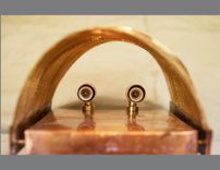 Layered Bronze Screen Wall Sconce 3 small