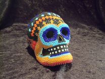 Beaded Skull - Diamond Head 4 small