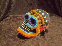 Beaded Skull - Diamond Head 2 small