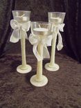 Elegant Beaded Candlestick Set 1 small