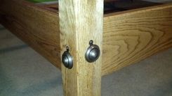Oak Spiral Bed Post Bed Frame 6 small