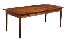Three Drawer Walnut Dining Table 1 small