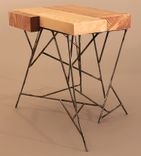 Salvaged Wood Side Tables 4 small