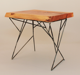 Salvaged Wood Side Tables 2 small