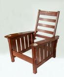 Stickley Morris Chair And Mathching Ottoman 1 small
