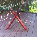 Oblique Beam Table - Indoor/Outdoor Table 1 small