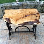 Vintage-Chic Desk, Entry Or Bar Table 4 small