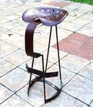 Vintage Tractor-Seat Bar Stool, Directors Chair 2 small