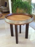 Whisky-Barrel Top Coffee Or Deck Table 1 small