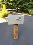 Bauhaus-Design Mailbox 6 small